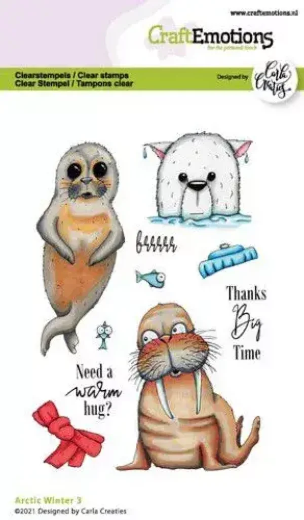 CraftEmotions Arctic Winter 3 (ENG) Carla Creatlies