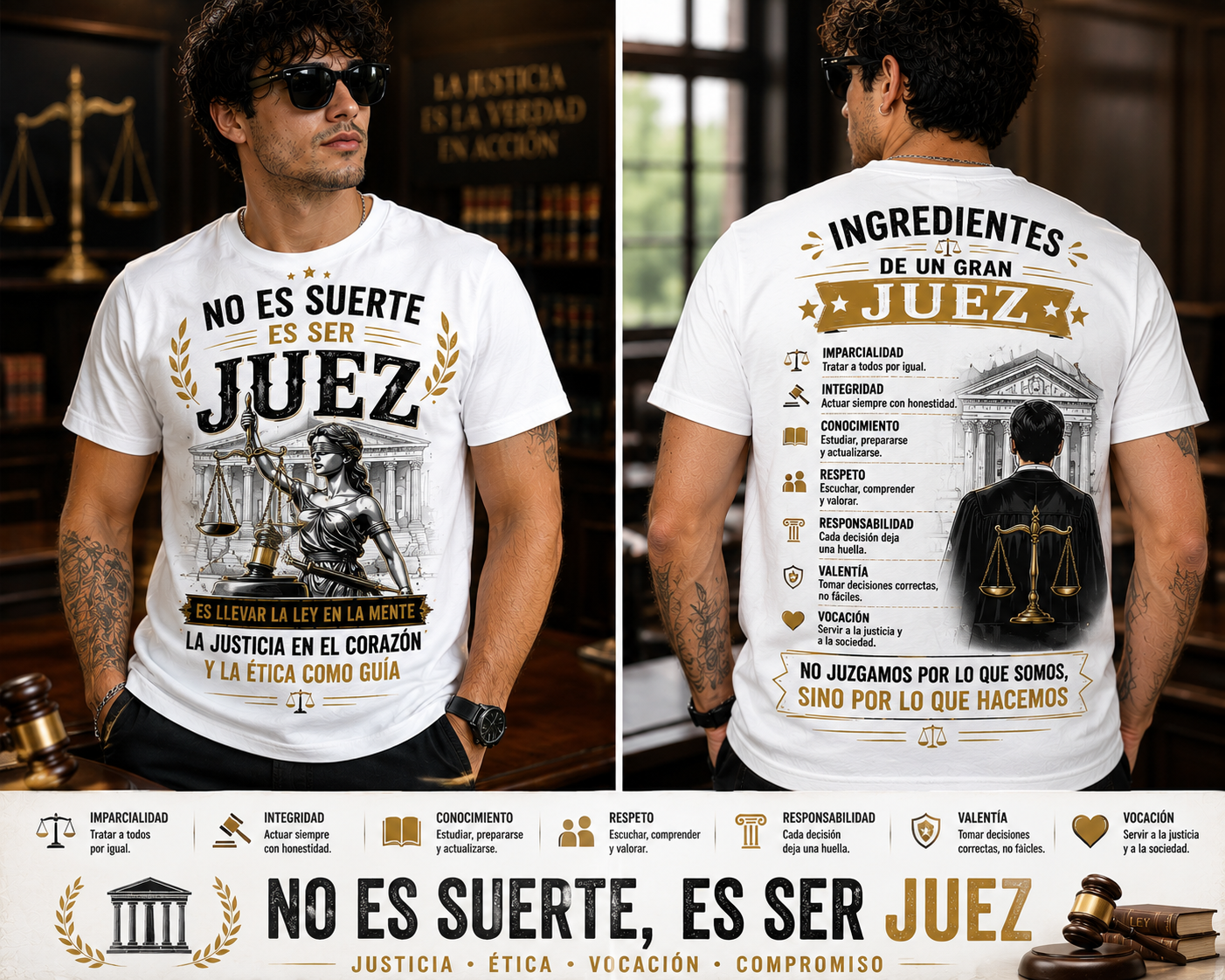 Camiseta Juez