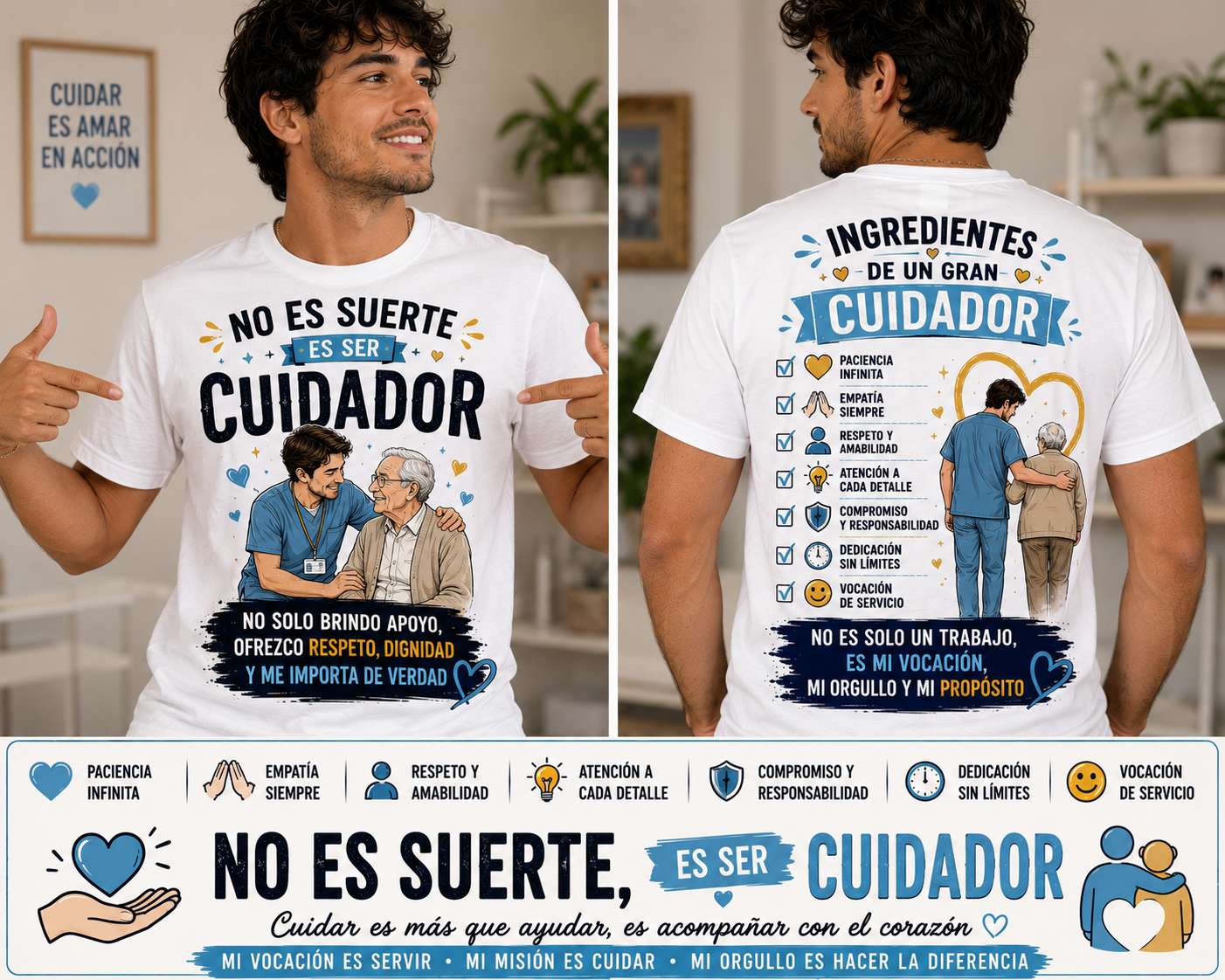 Camiseta Cuidador