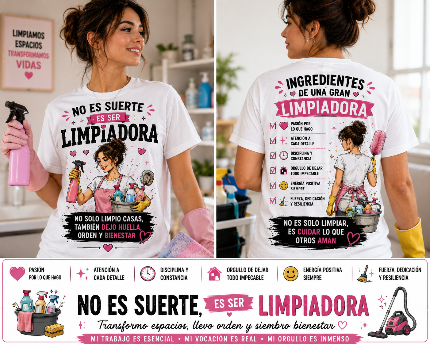 Camiseta Limpiadora