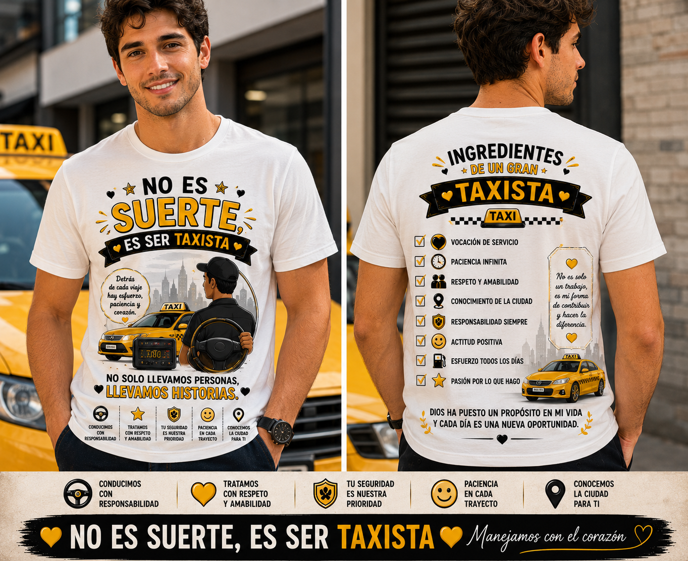 Camiseta Taxista