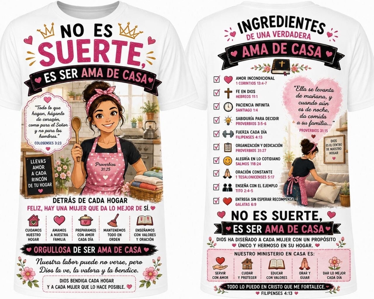 Camiseta Ama de Casa