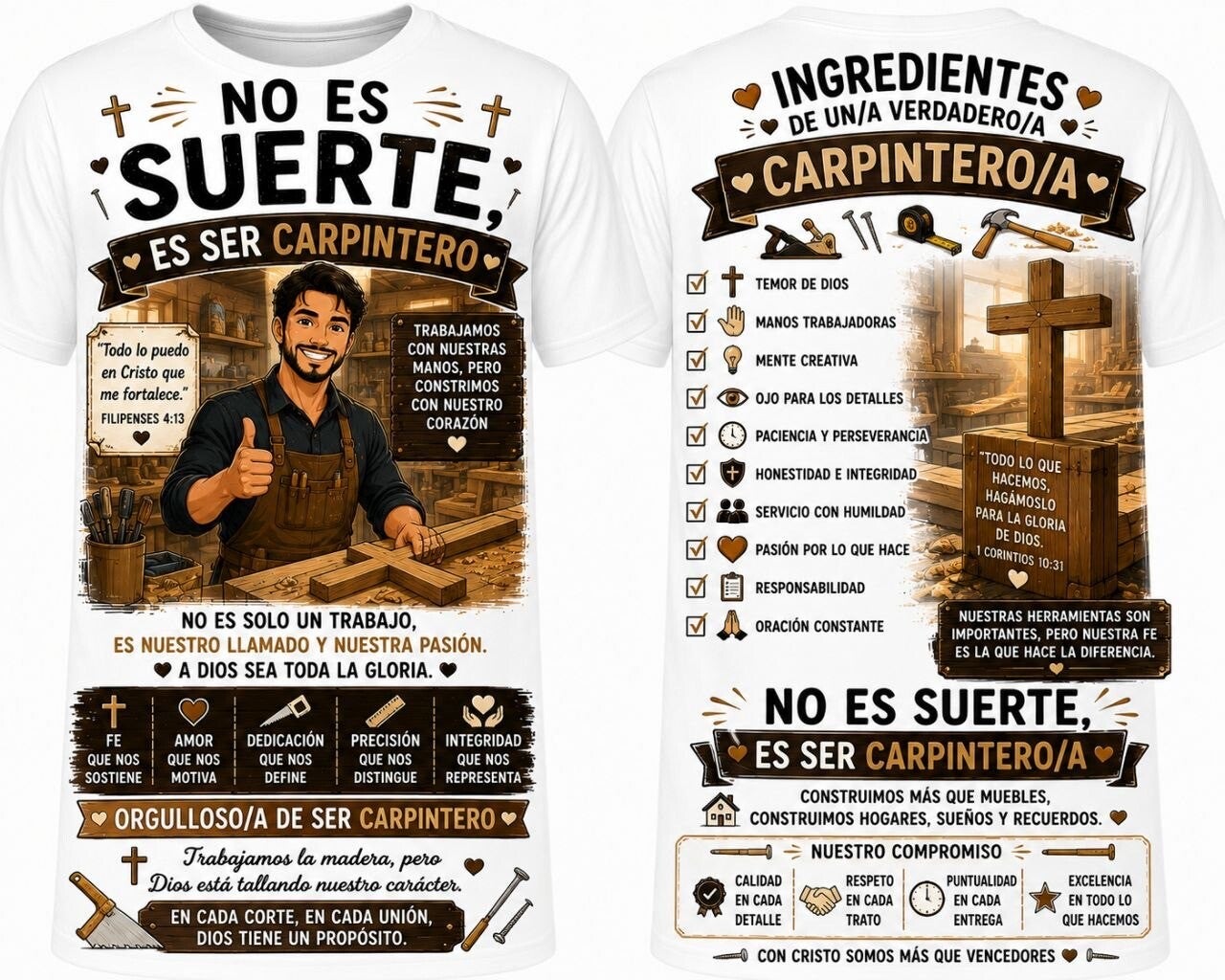 Camiseta Carpintero