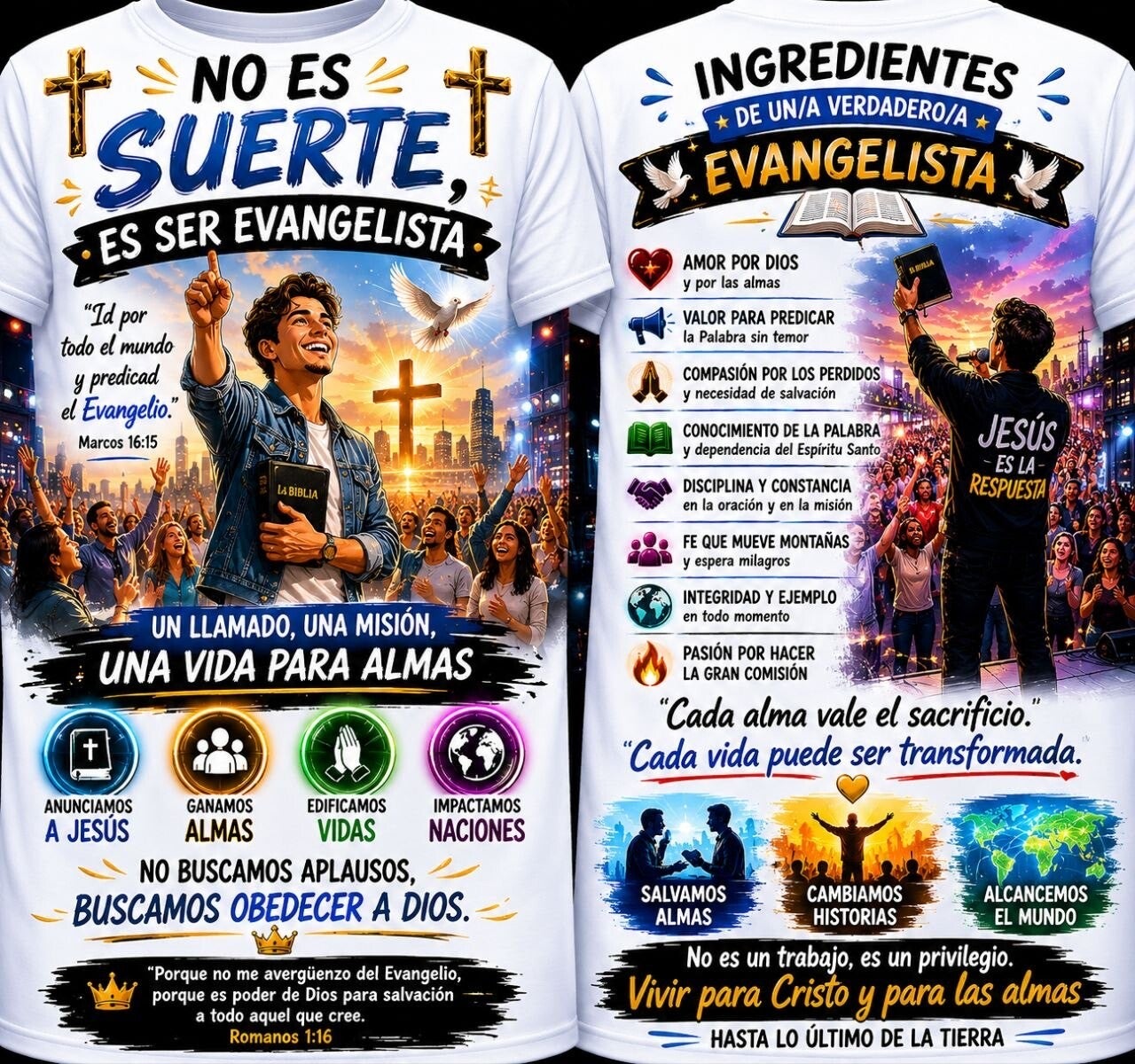 Camiseta Evangelista