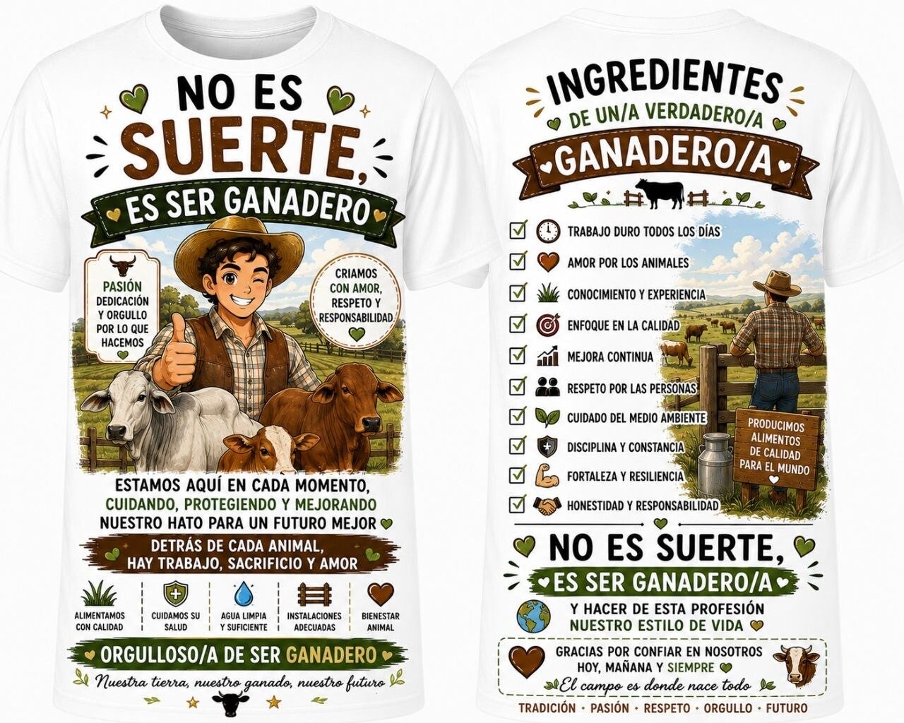 Camiseta Ganadero