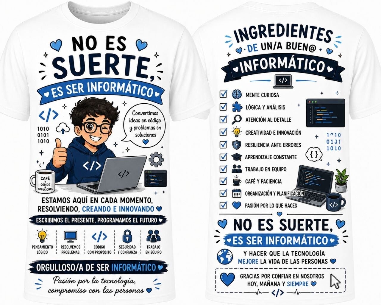 Camiseta Informatico