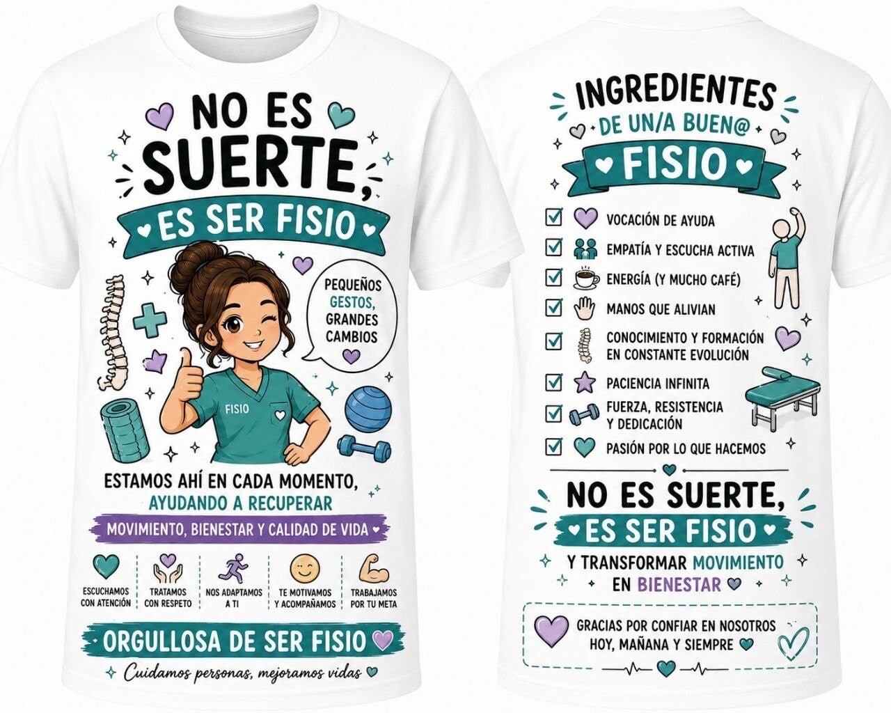 Camiseta Fisio