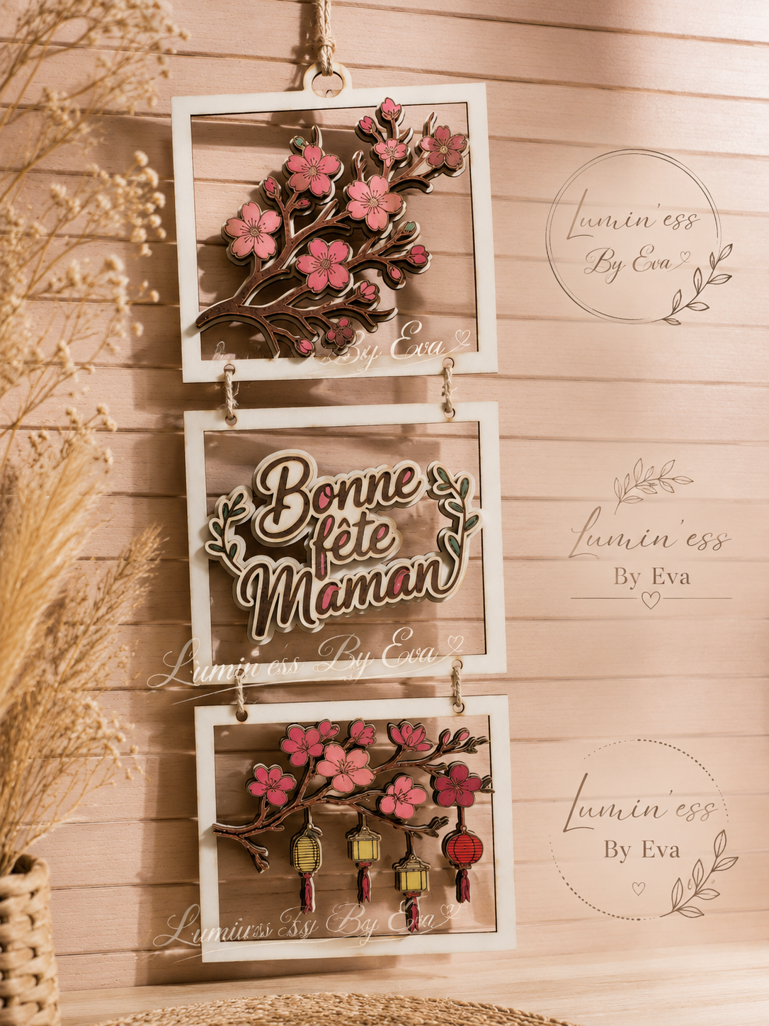 🌸 Décoration “Bonne fête Maman” personnalisée 🌸
