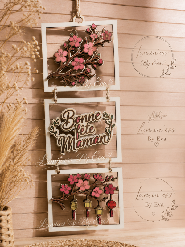 🌸 Décoration “Bonne fête Maman” personnalisée 🌸