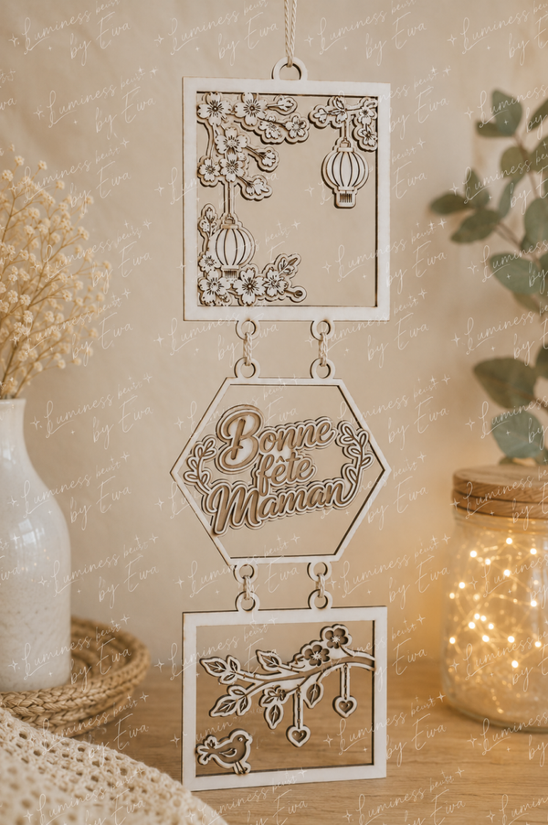 🌸 Décoration “Bonne fête Maman” personnalisée 🌸