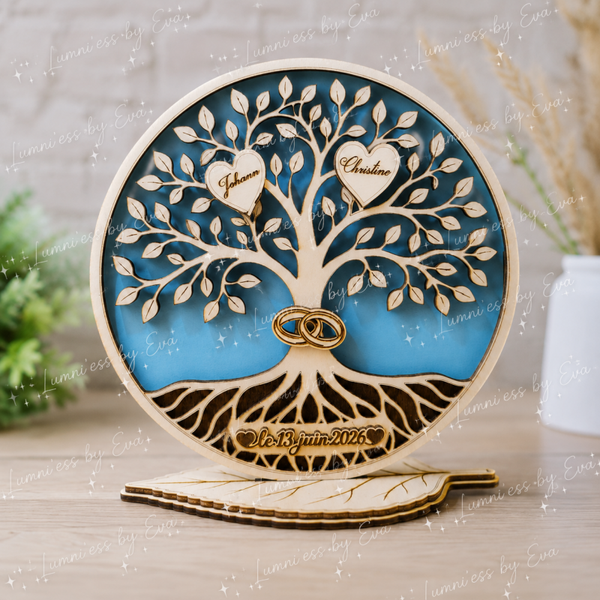 🌳 Arbre de Vie Personnalisé – Mariage