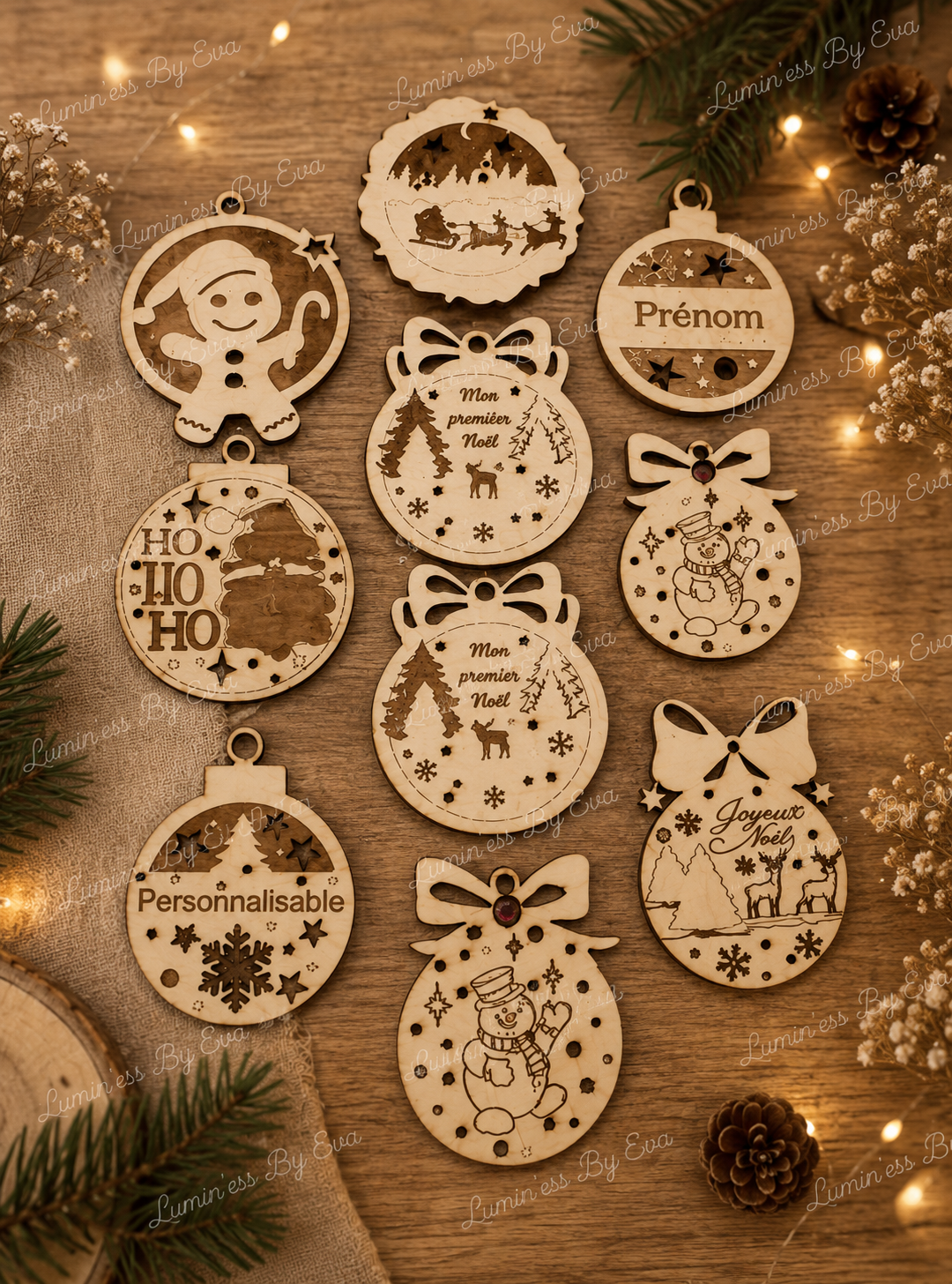 🎄 Suspensions de Noël personnalisées 🎄