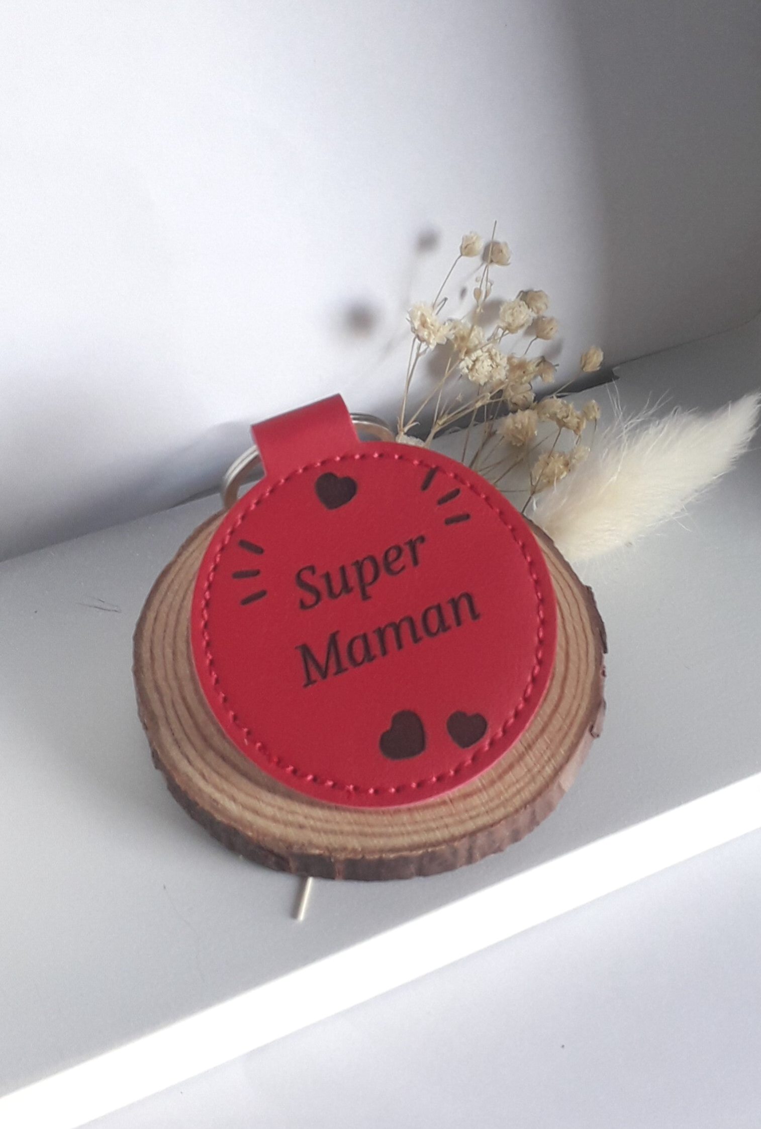 💛 Porte-clé “Super Maman / Super Papa” 💛