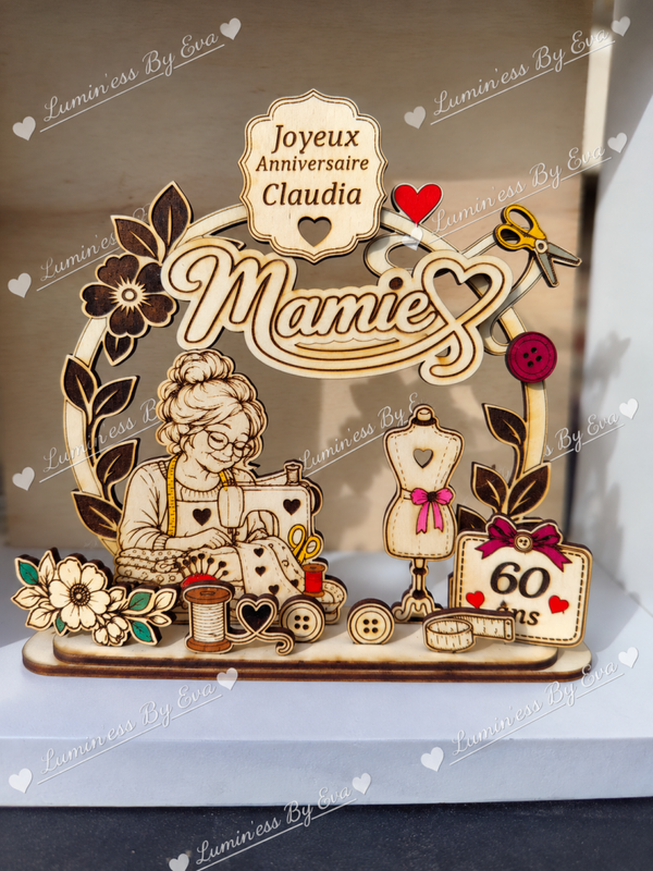 🎁 Trophée décoratif personnalisé – Thèmes au choix ✨