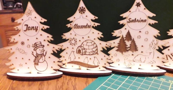 Marque place Motif Noel