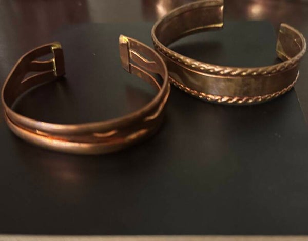 Copper bangles