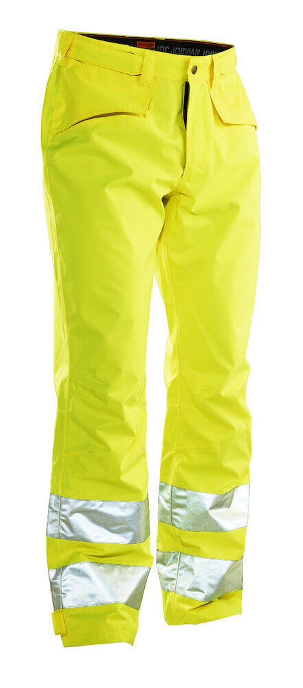 2933 Jobman Hi-vis Shell Trousers
