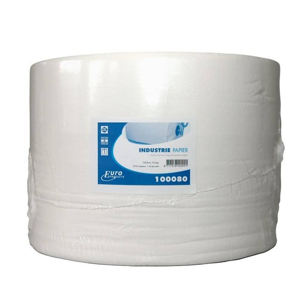 Industriepapier Euro, cellulose, geperforeerd - 2 laags Artikelnummer: 100080