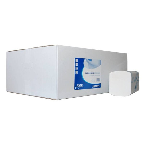 Handdoekpapier Euro, Interfold, cellulose - 2 laags Artikelnummer: 220071