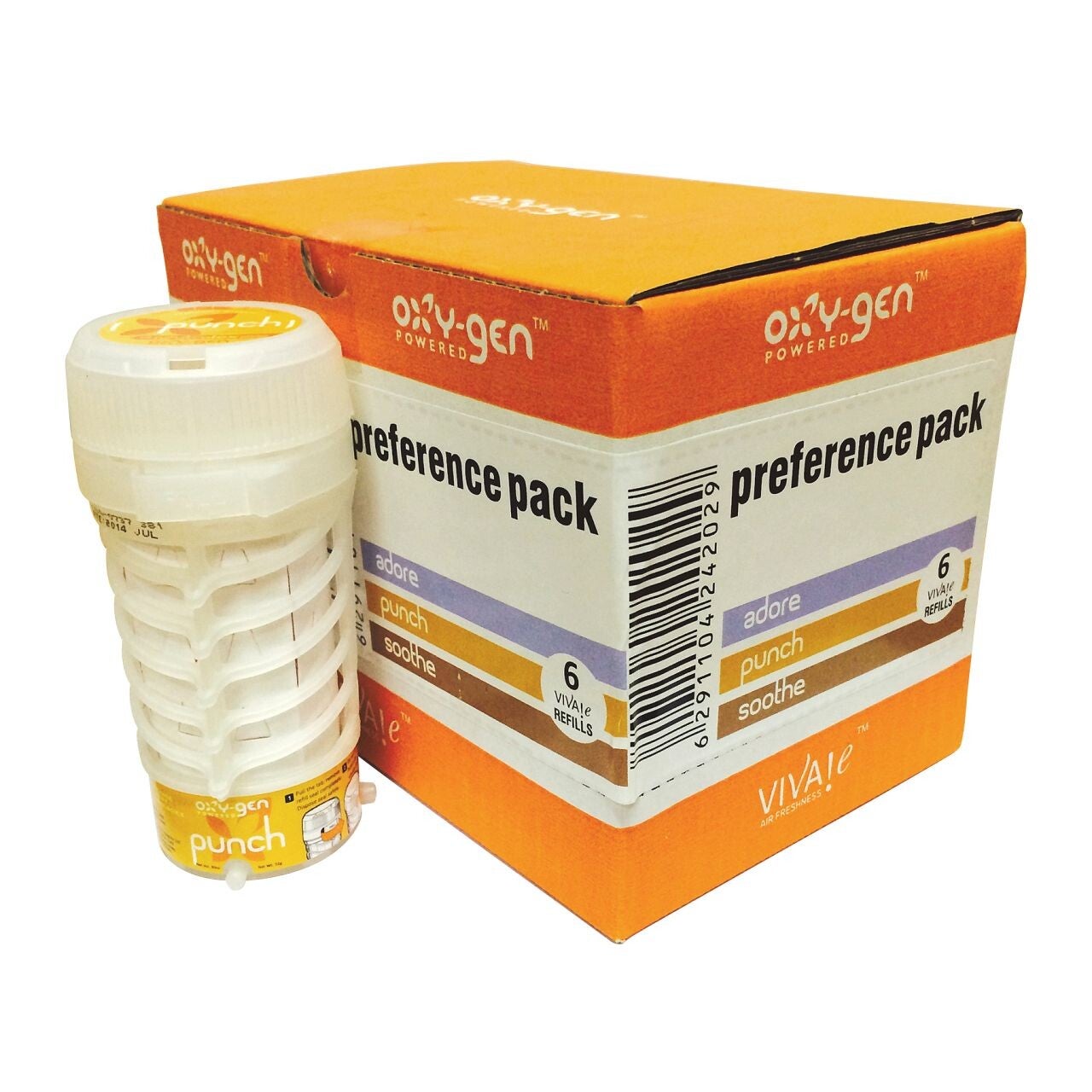 Luchtverfrisser Euro Oxy-Gen, diverse geuren Artikelnummer: 262006