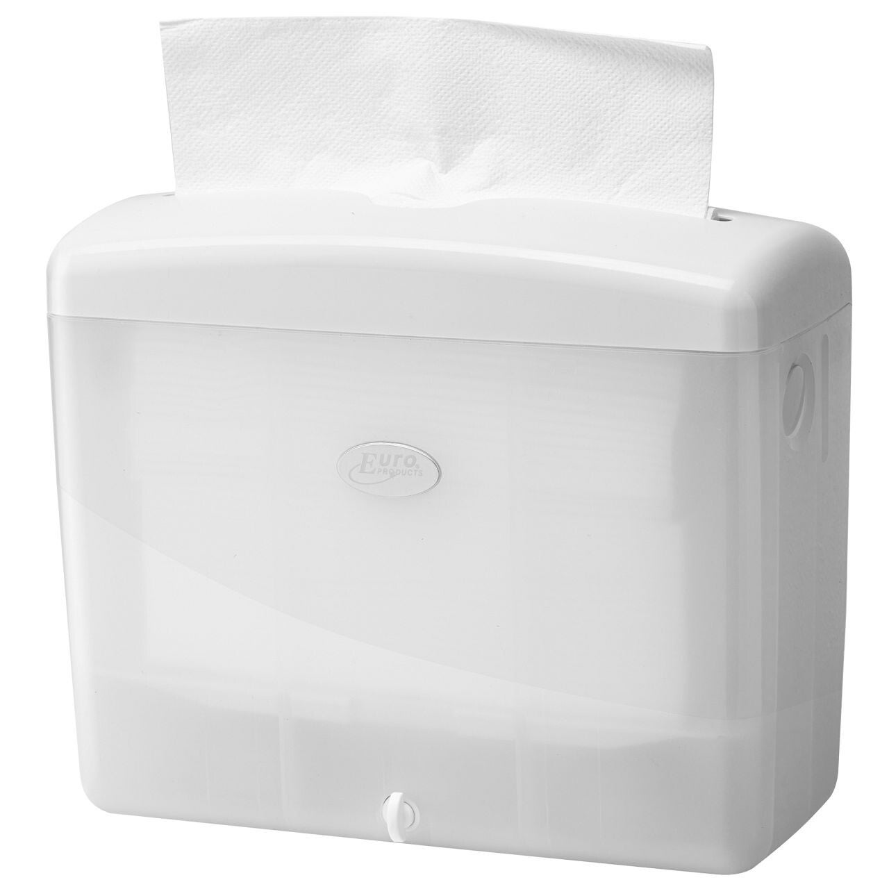 Pearl White tafeldispenser | Multifold Artikelnummer: 430103