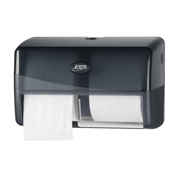 Pearl Black Duo toiletroldispenser | Compact/traditioneel Artikelnummer: 431052