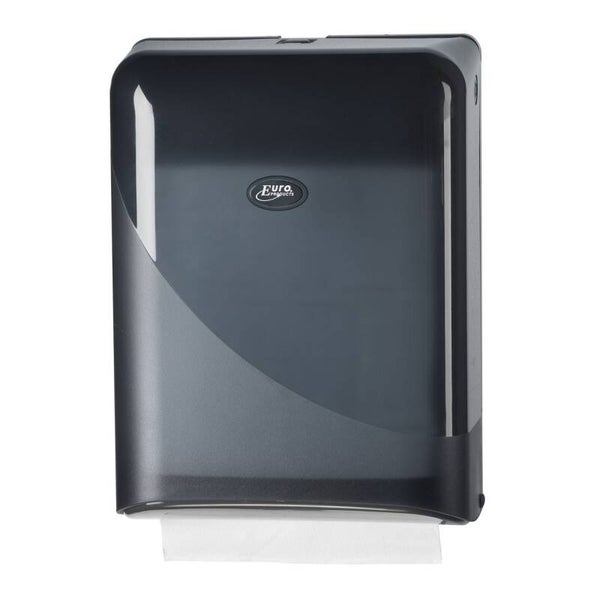Pearl Black handdoekdispenser | Interfold, Z-Fold Artikelnummer: 431151