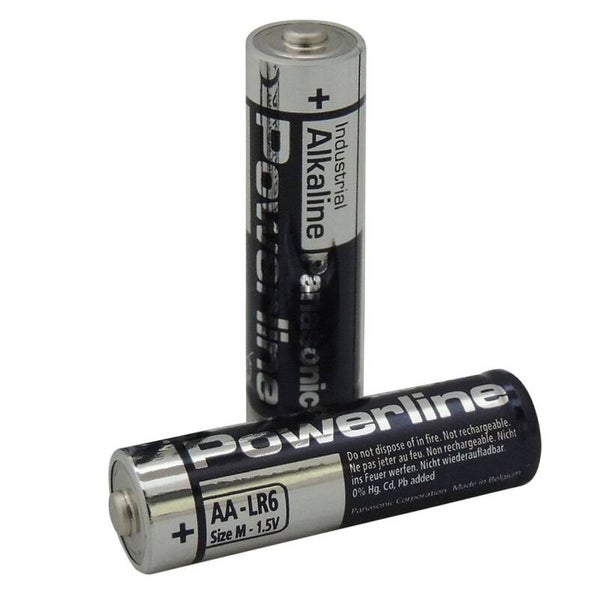 Alkaline batterij type AA, 2 batterijen per verpakking Artikelnummer: 497015