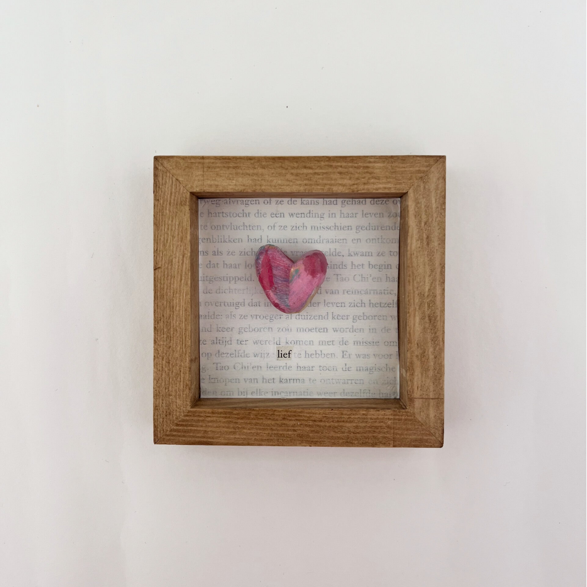 Wandwoorden Hart - Lief