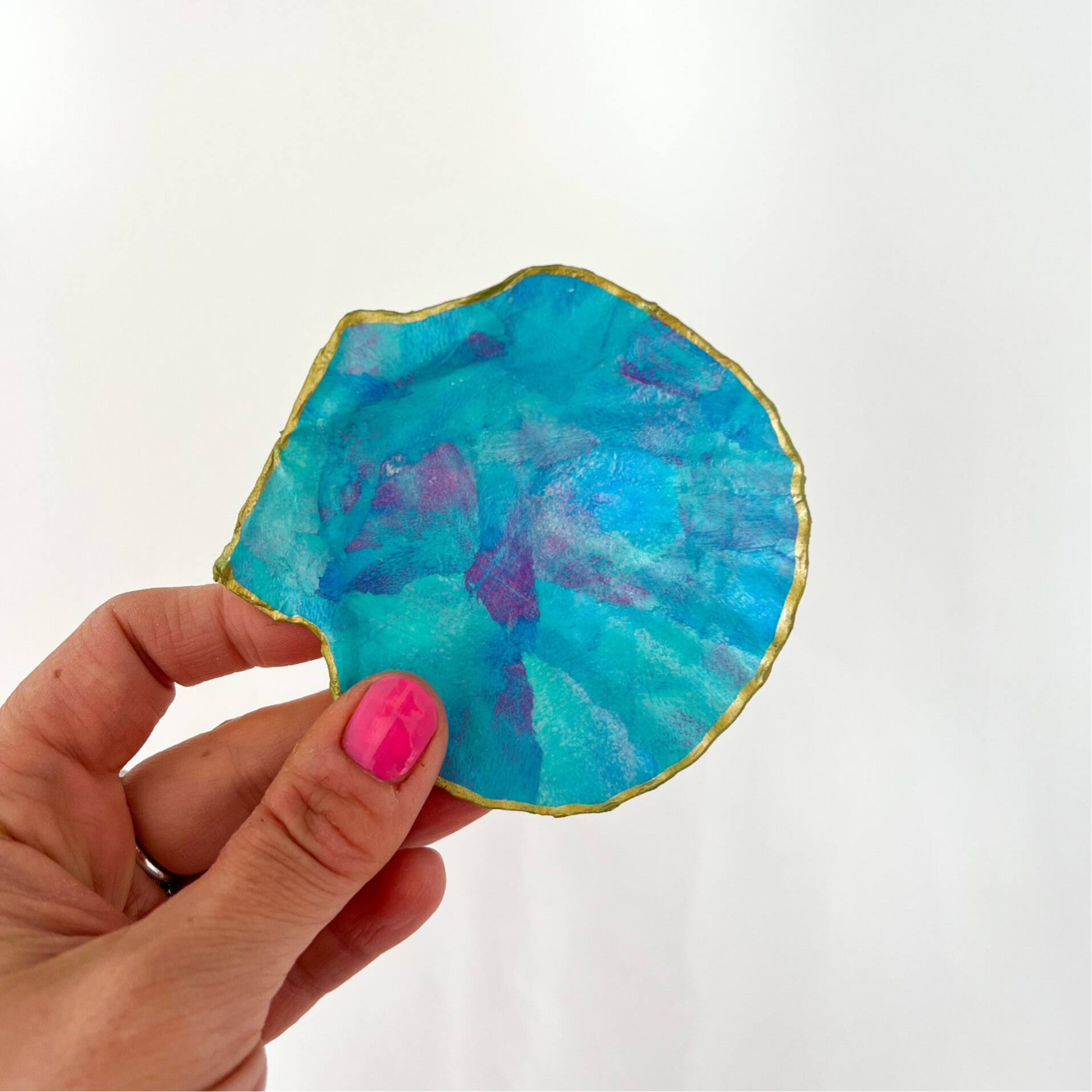 Schelp schaaltje voor sieraden - Santorini