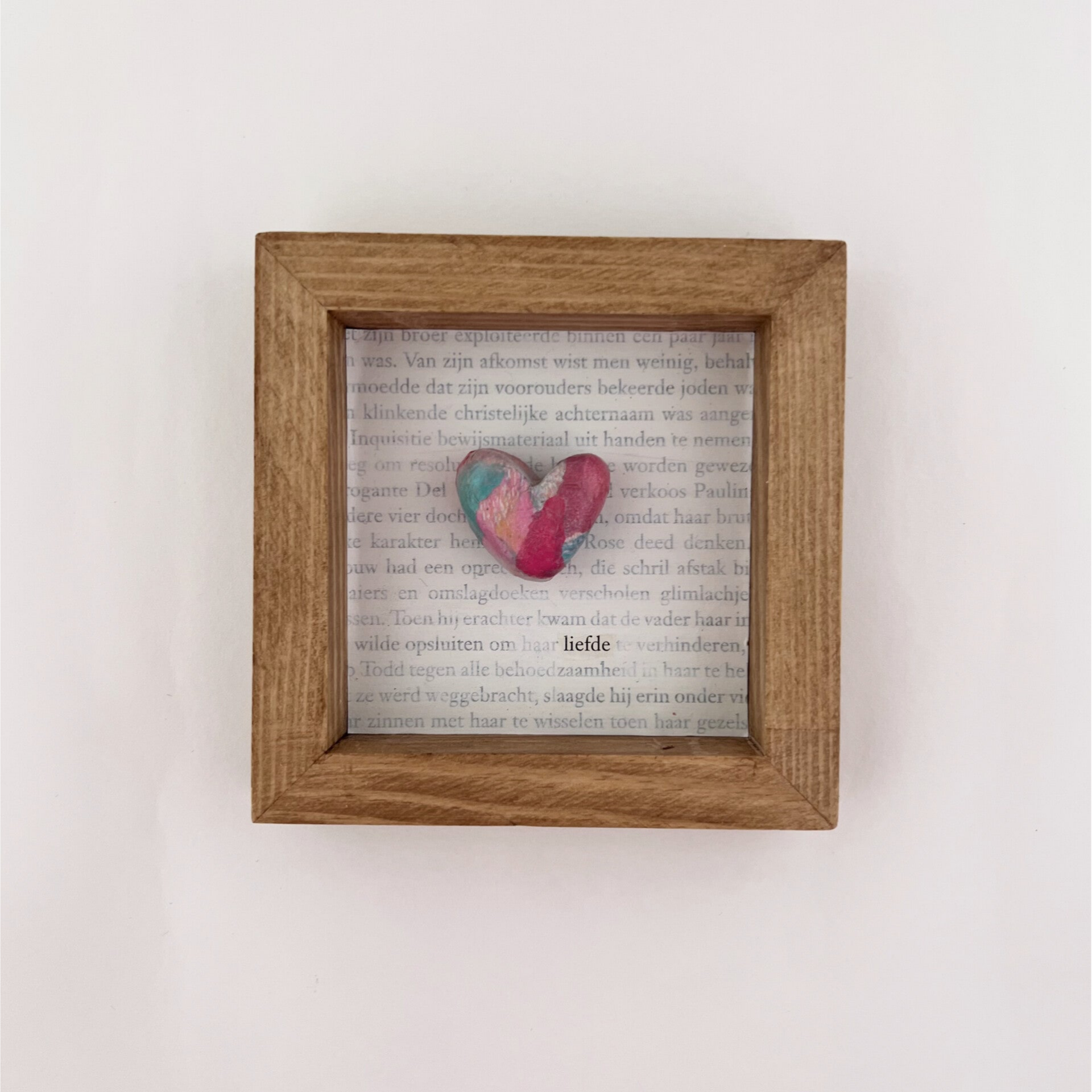 Wandwoorden Hart - Liefde