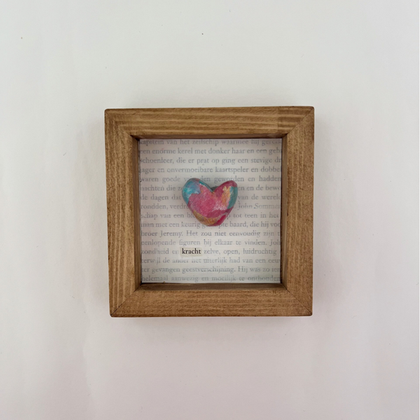 Wandwoorden Hart - Kracht