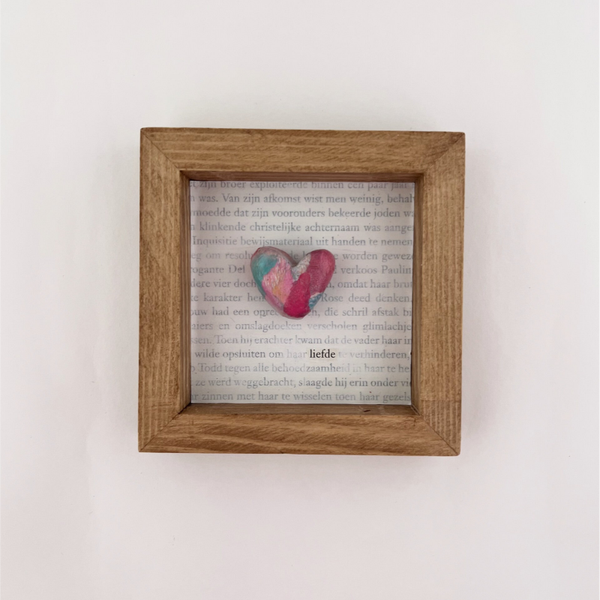 Wandwoorden Hart - Liefde