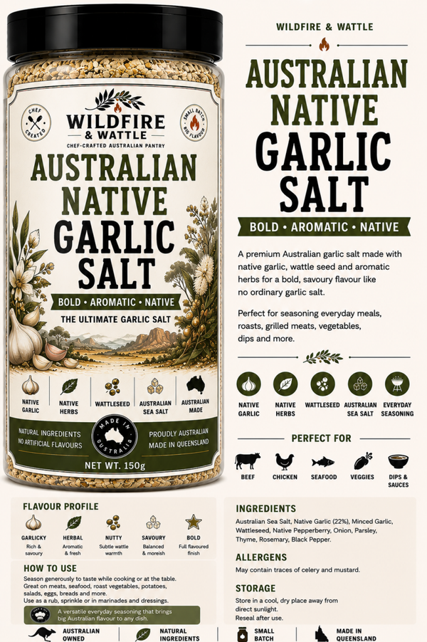Native Australian Garlic Salt
