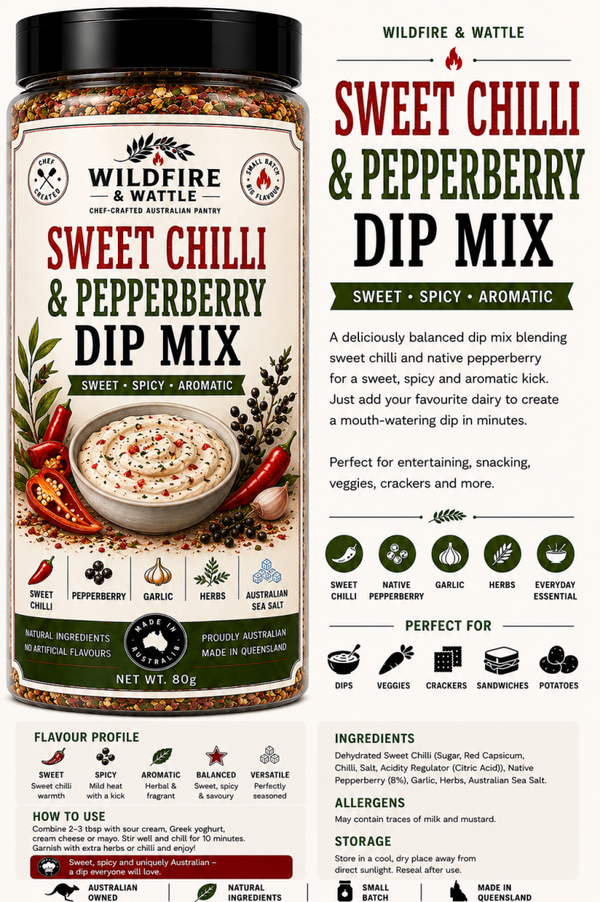 Sweet Chilli & Pepperberry Dip Mix