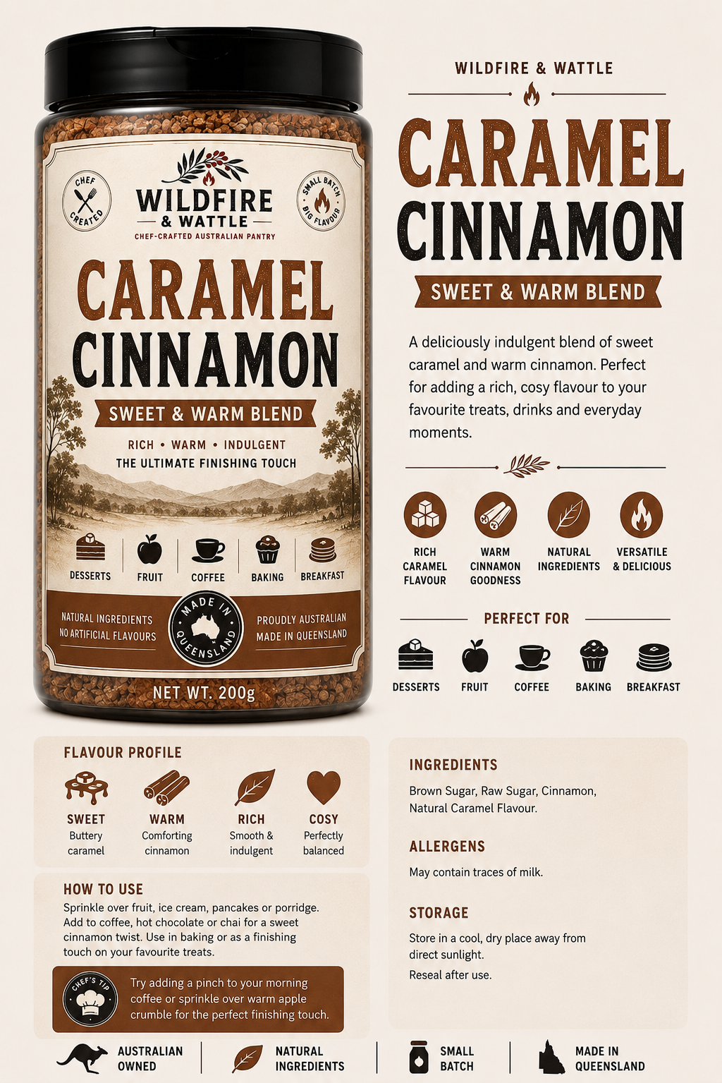 Caramel Cinnamon Blend