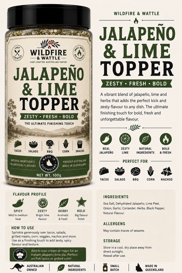 Jalapeno and Lime Topper