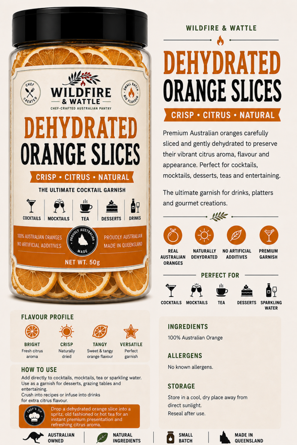 Dehydrated Orange Wheels