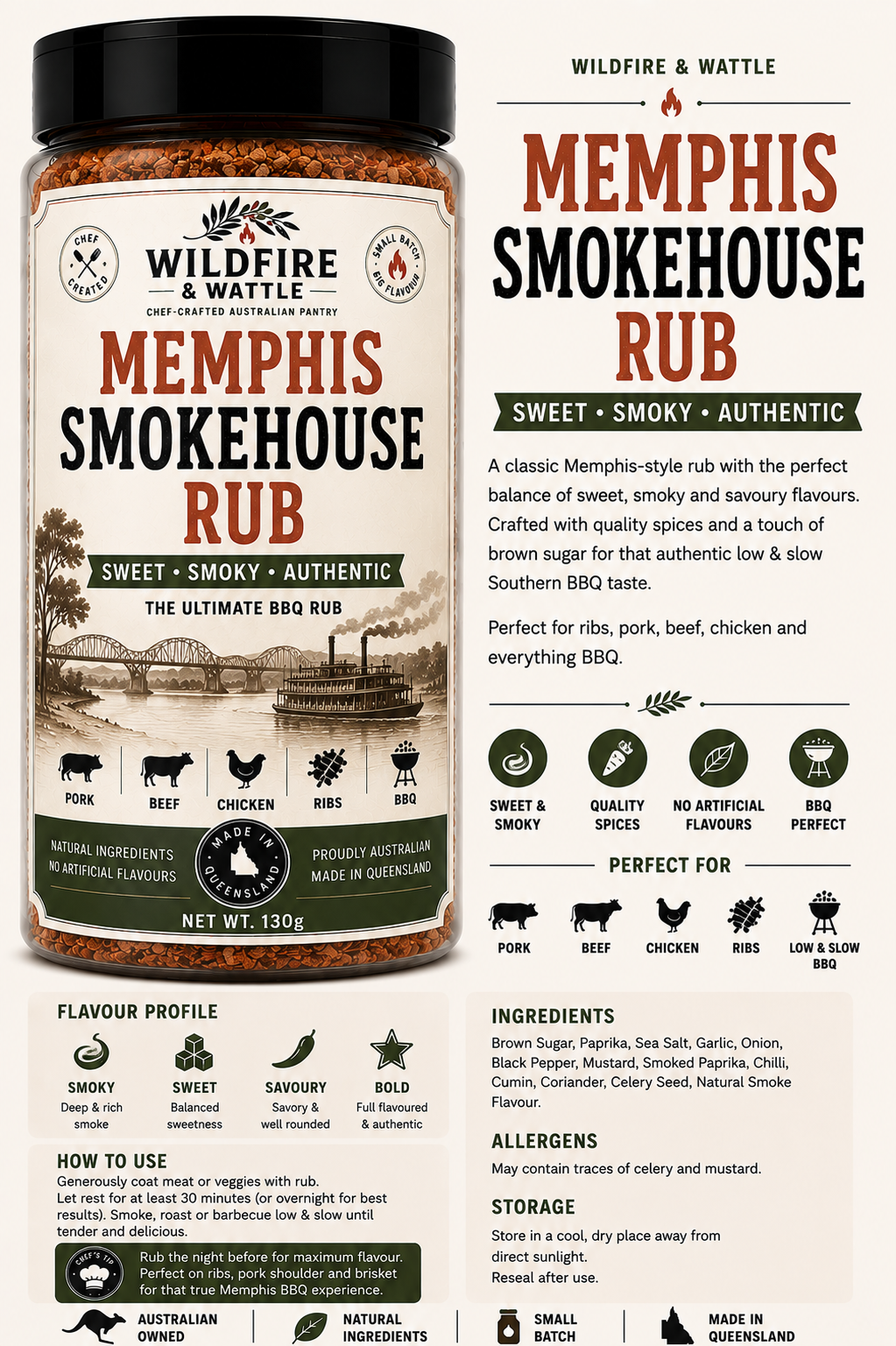 Memphis Smokehouse Rub