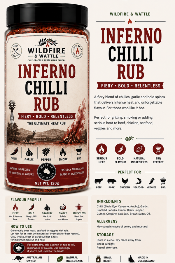 Inferno Chilli Rub