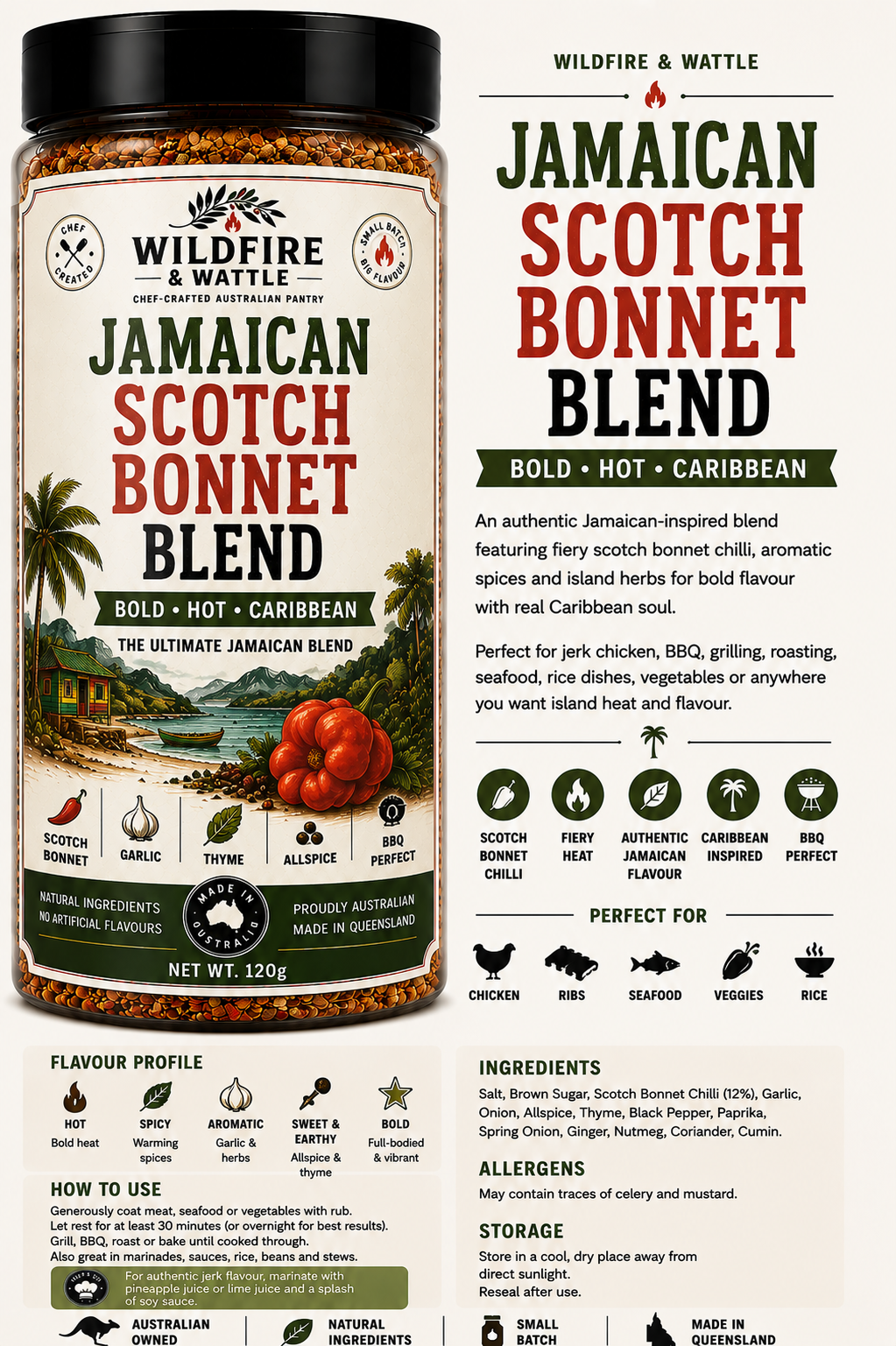 Jamaican Scotch Bonnet Blend