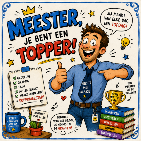 Tegeltje Juf en of Meester