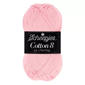 Scheepjes Cotton 8 654 Roze