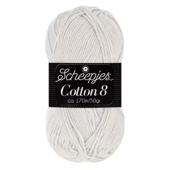 Scheepjes Cotton 8 700 grijs