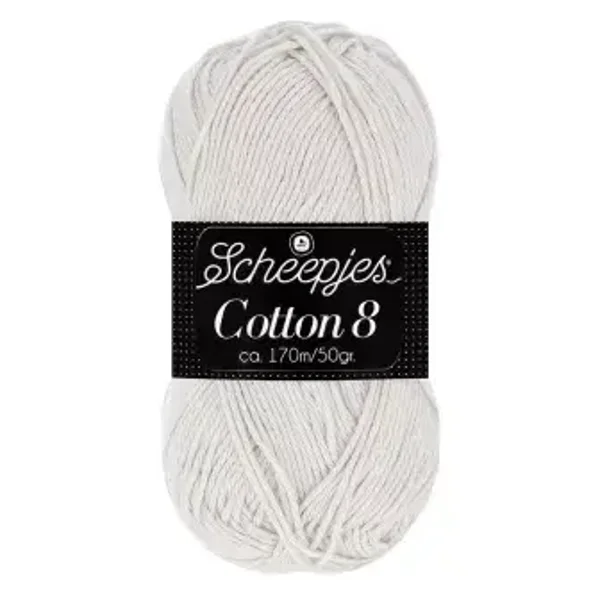 Scheepjes Cotton 8 700 grijs