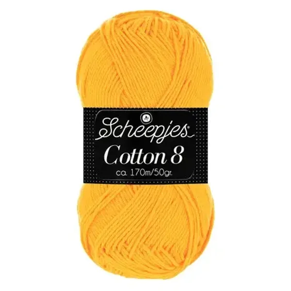Scheepjes Cotton 8 714 Geel