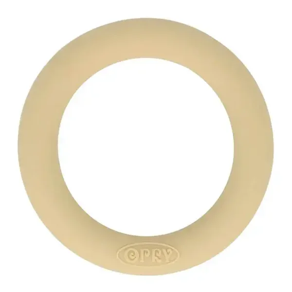 Bijtring rond Beige