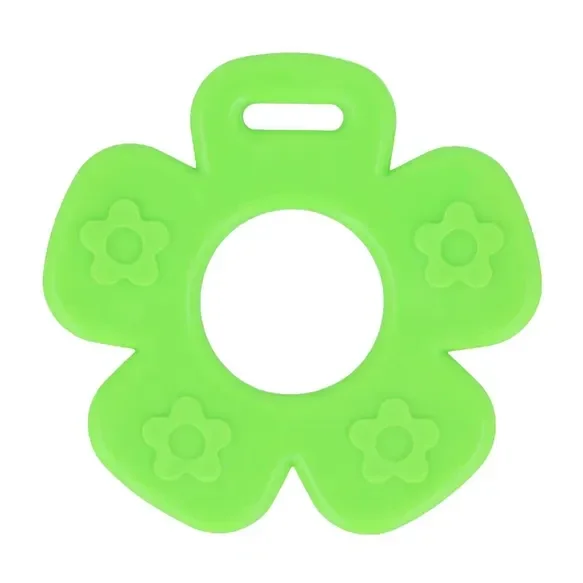bijtring bloem groen