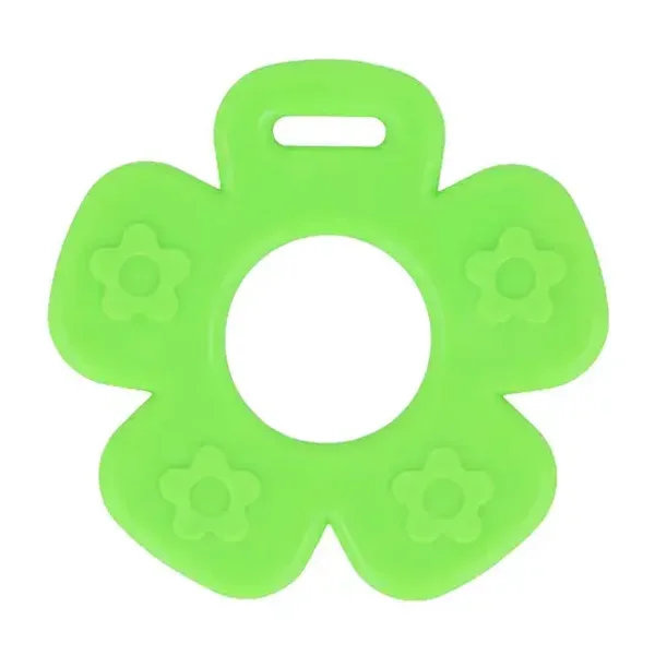 bijtring bloem groen