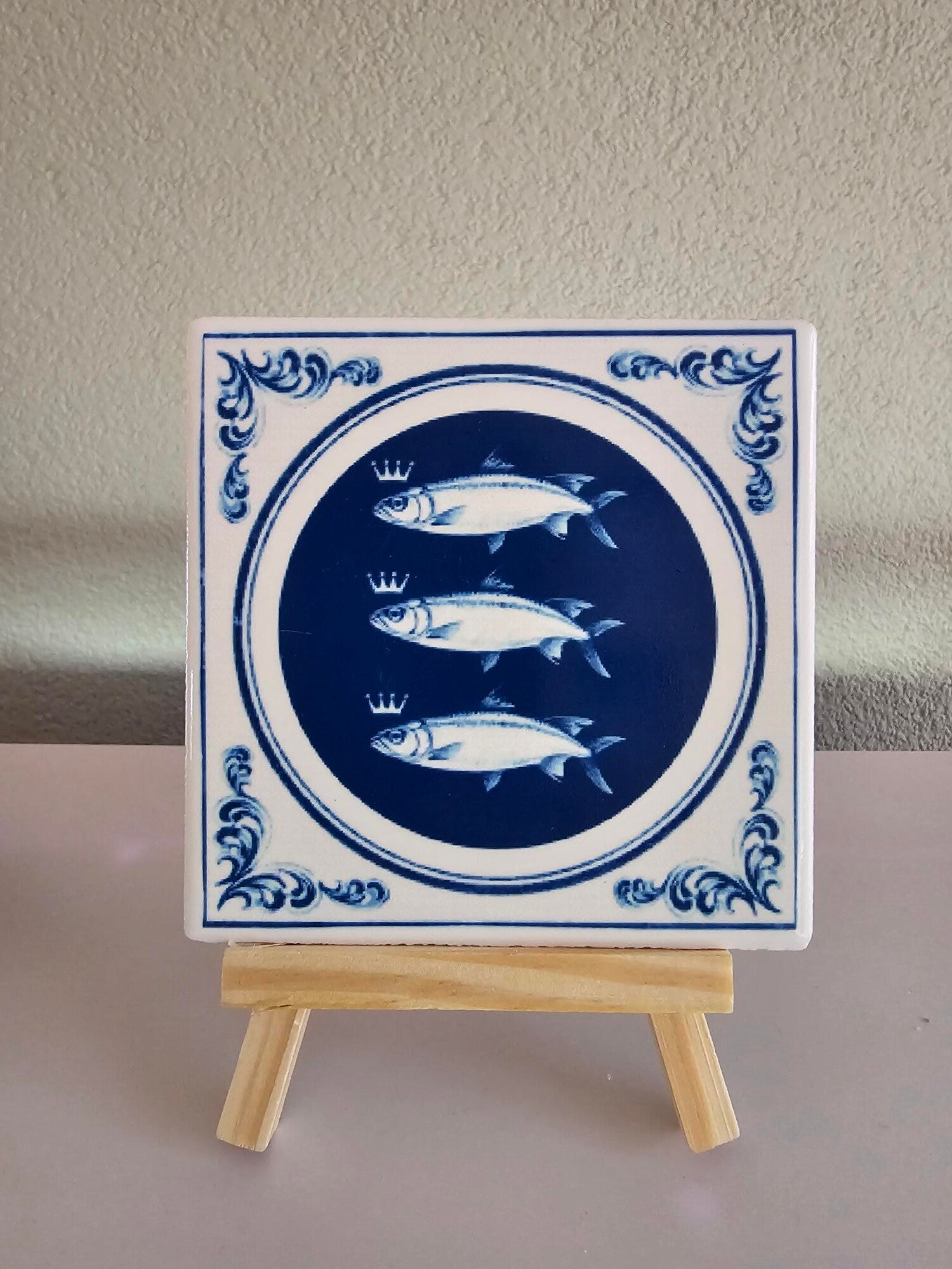 Wapen van Scheveningen  blauw